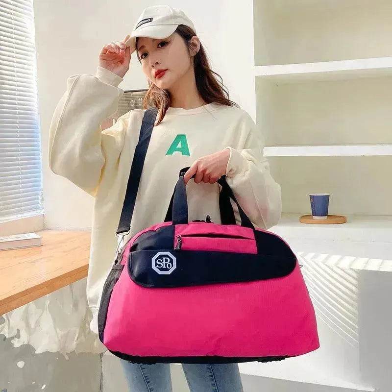 Breathable Waterproof Multifunction Bag New Shoulder Zipper Travel Luggage Bag suitable for Workout, Exercise Fitness Gym and Travel. - www.Shopthatapp.com