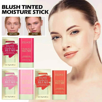 Brightening And Repairing Three-dimensional Highlight Delicate Waterproof Multifunctional Blush Stick - www.Shopthatapp.com