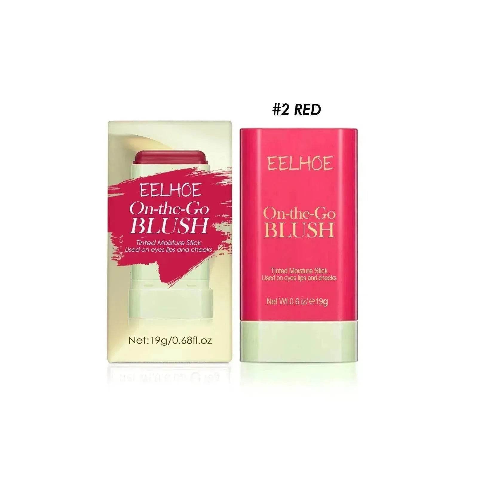 Brightening And Repairing Three-dimensional Highlight Delicate Waterproof Multifunctional Blush Stick - www.Shopthatapp.com