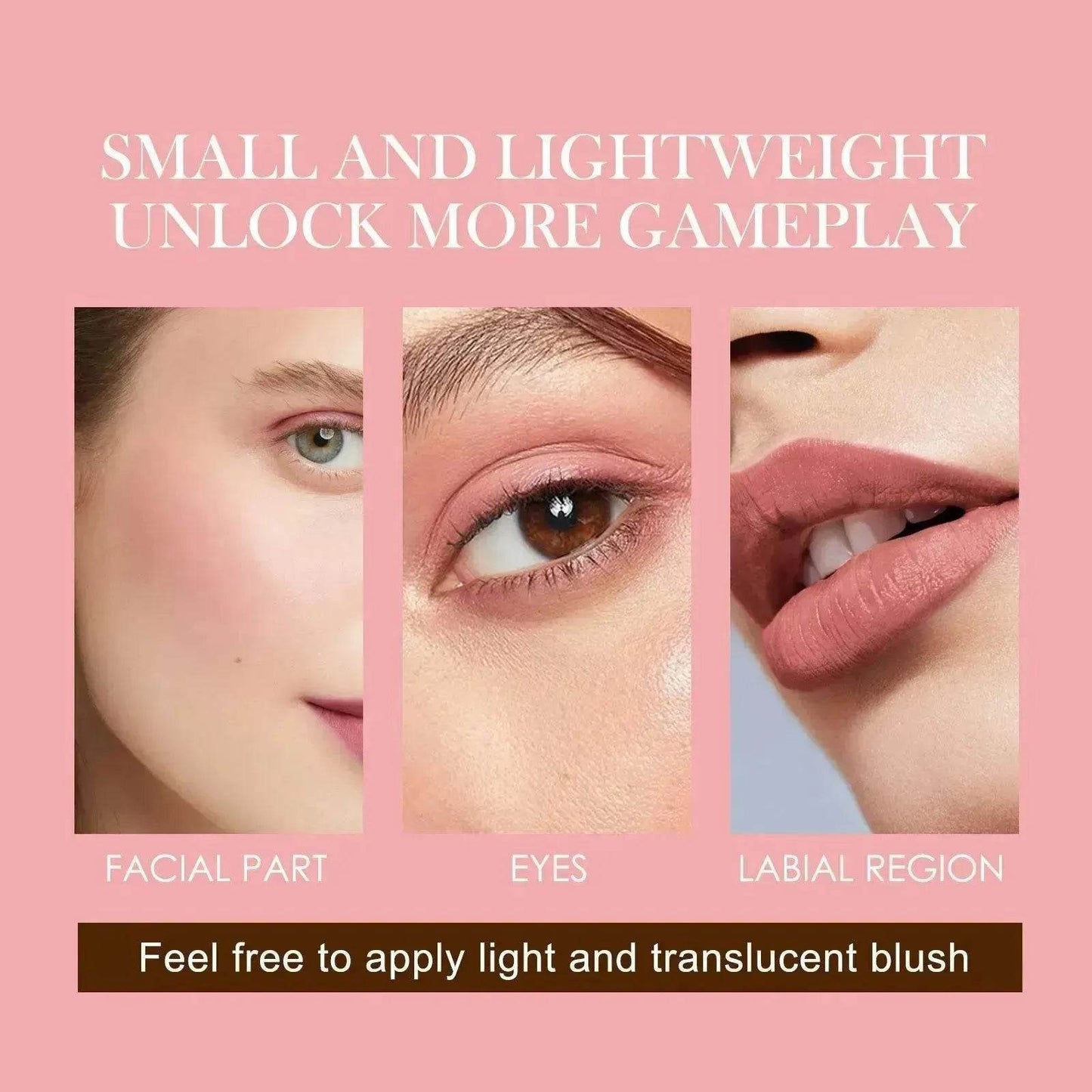 Brightening And Repairing Three-dimensional Highlight Delicate Waterproof Multifunctional Blush Stick - www.Shopthatapp.com