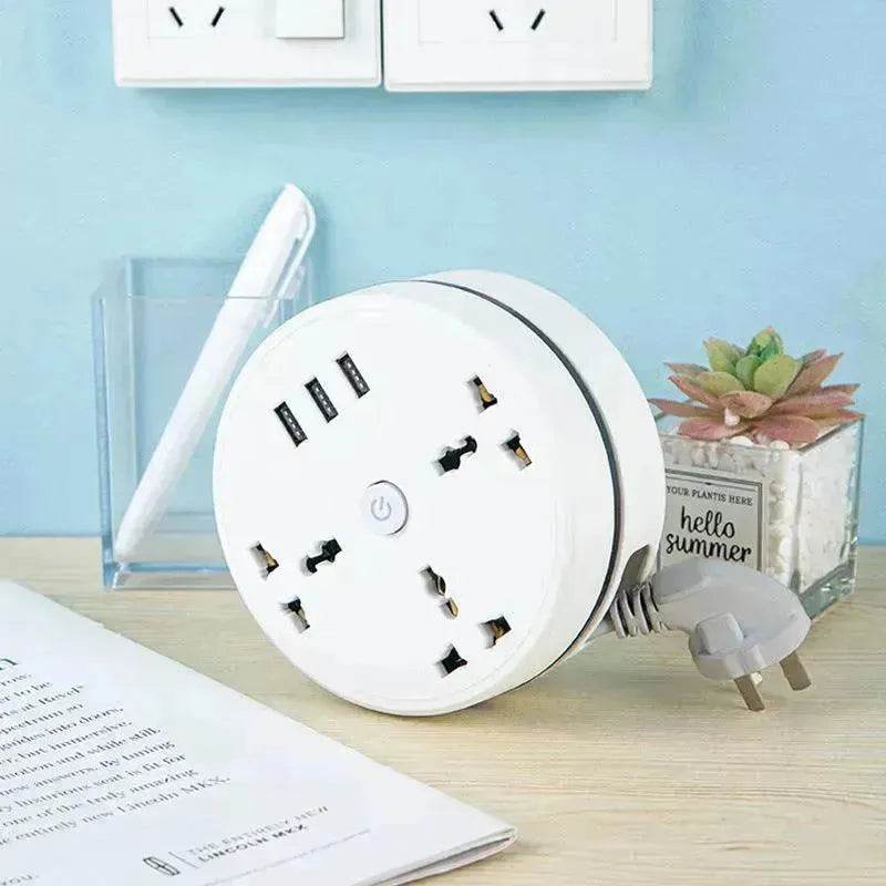 British Power Strip Extension Cable Power Surge protector USB Plug - www.Shopthatapp.com