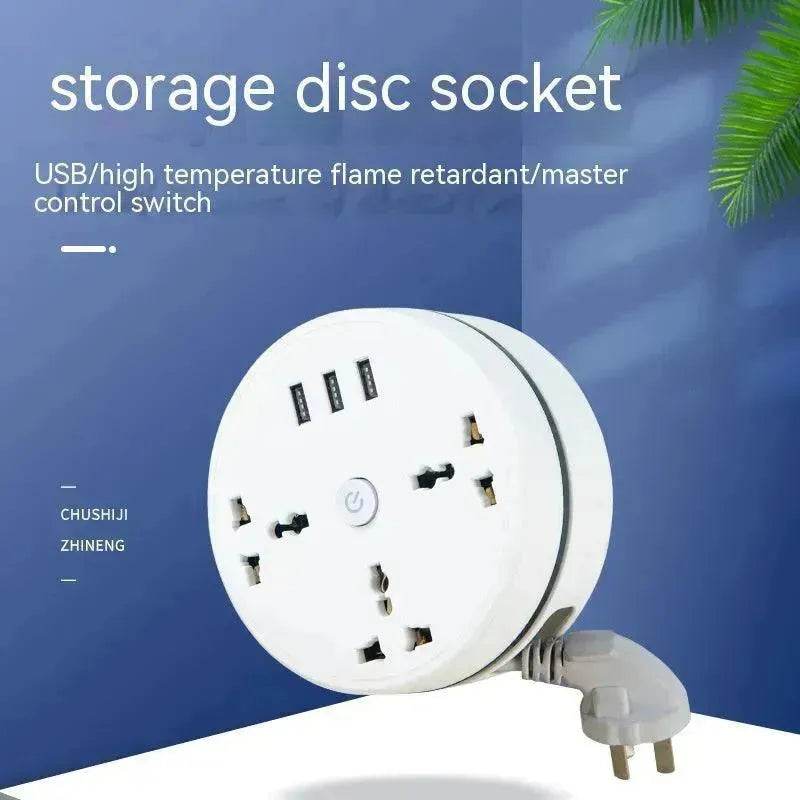 British Power Strip Extension Cable Power Surge protector USB Plug - www.Shopthatapp.com