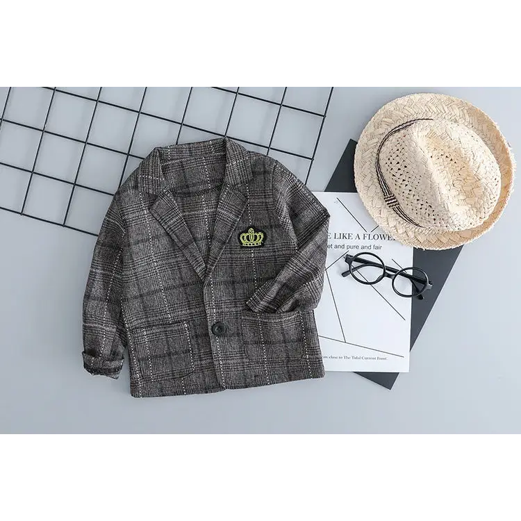 British small suit children's suit gentleman three-piece suit - www.Shopthatapp.com