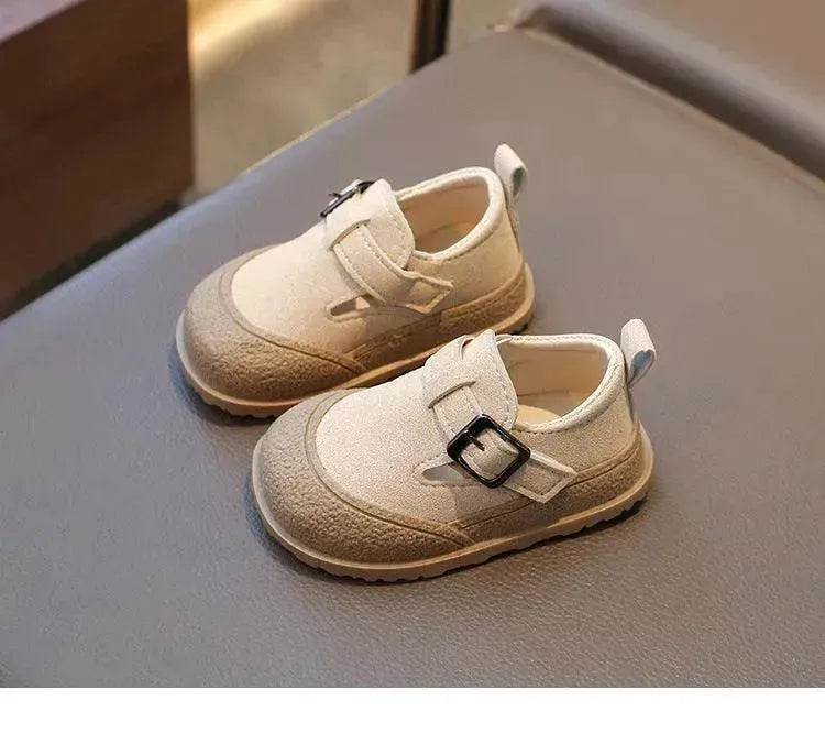 British Style Soft Bottom New Girls' Leather Shoes - www.Shopthatapp.com