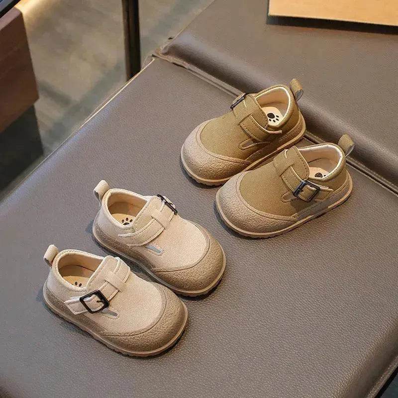 British Style Soft Bottom New Girls' Leather Shoes - www.Shopthatapp.com