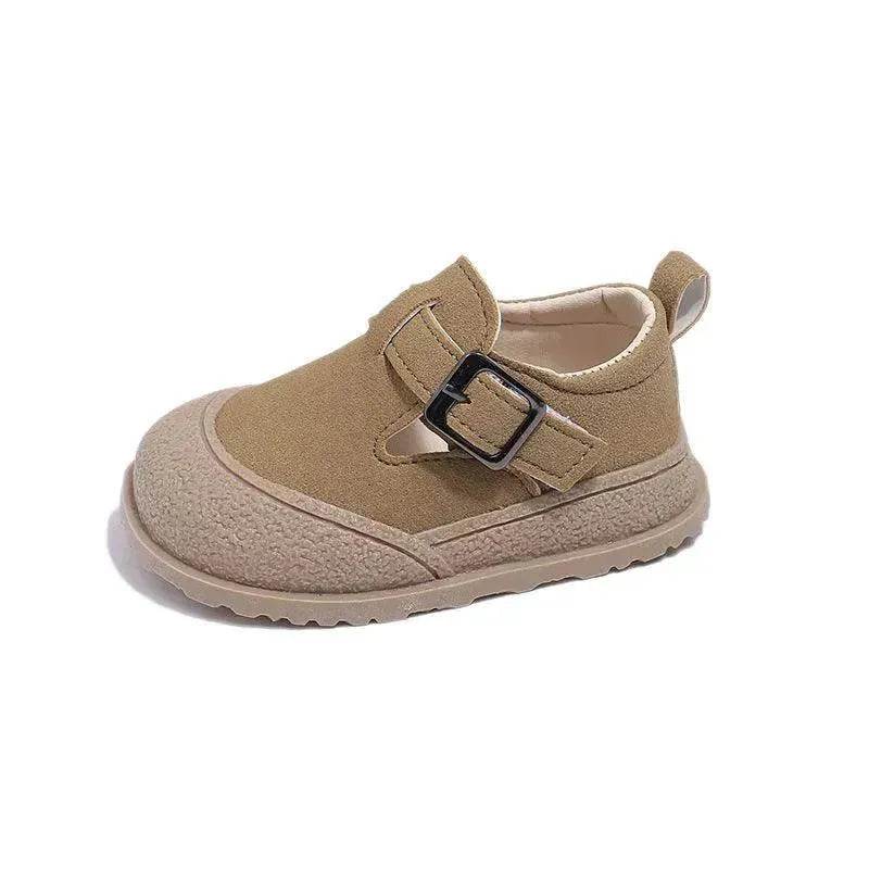 British Style Soft Bottom New Girls' Leather Shoes - www.Shopthatapp.com