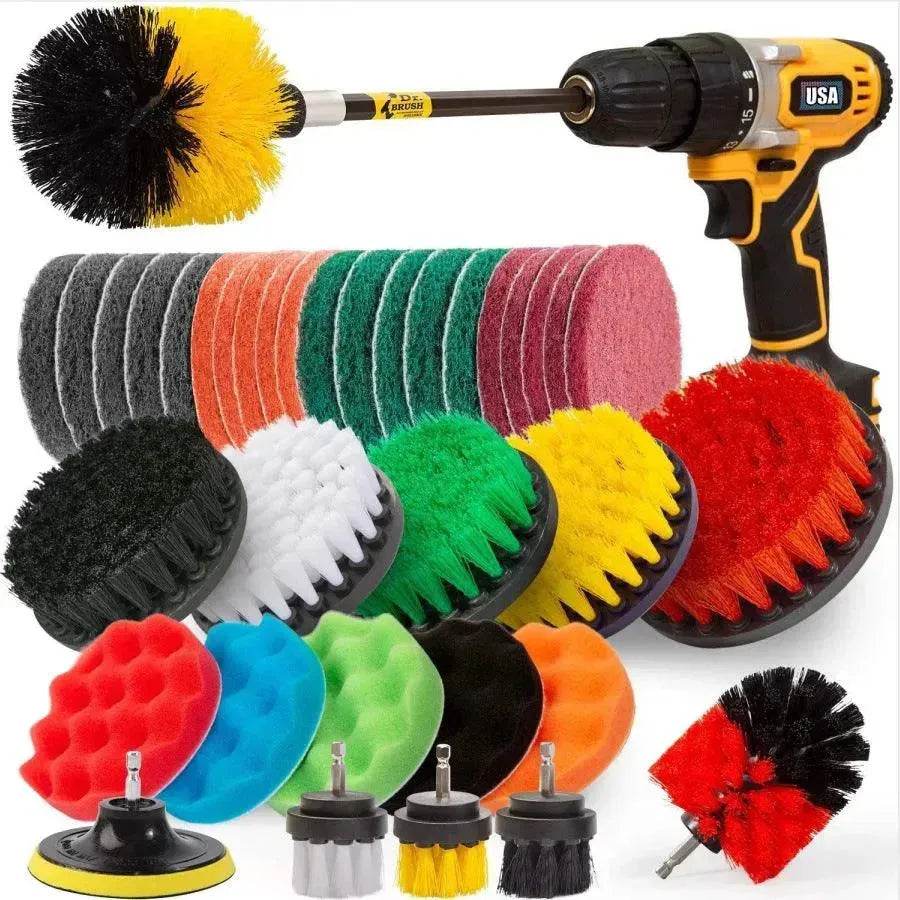 Brush Cleaning Combo Set 37-piece - www.Shopthatapp.com