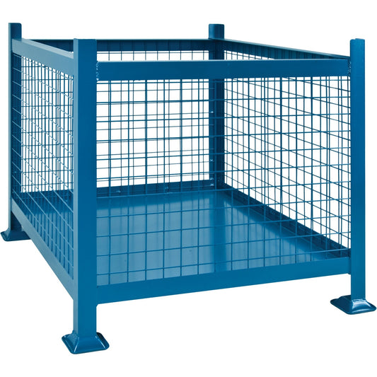 Bulk Stacking Containers, 34.5" W x 40.5" D x 30" H, 3000 lbs. Capacity - www.Shopthatapp.com