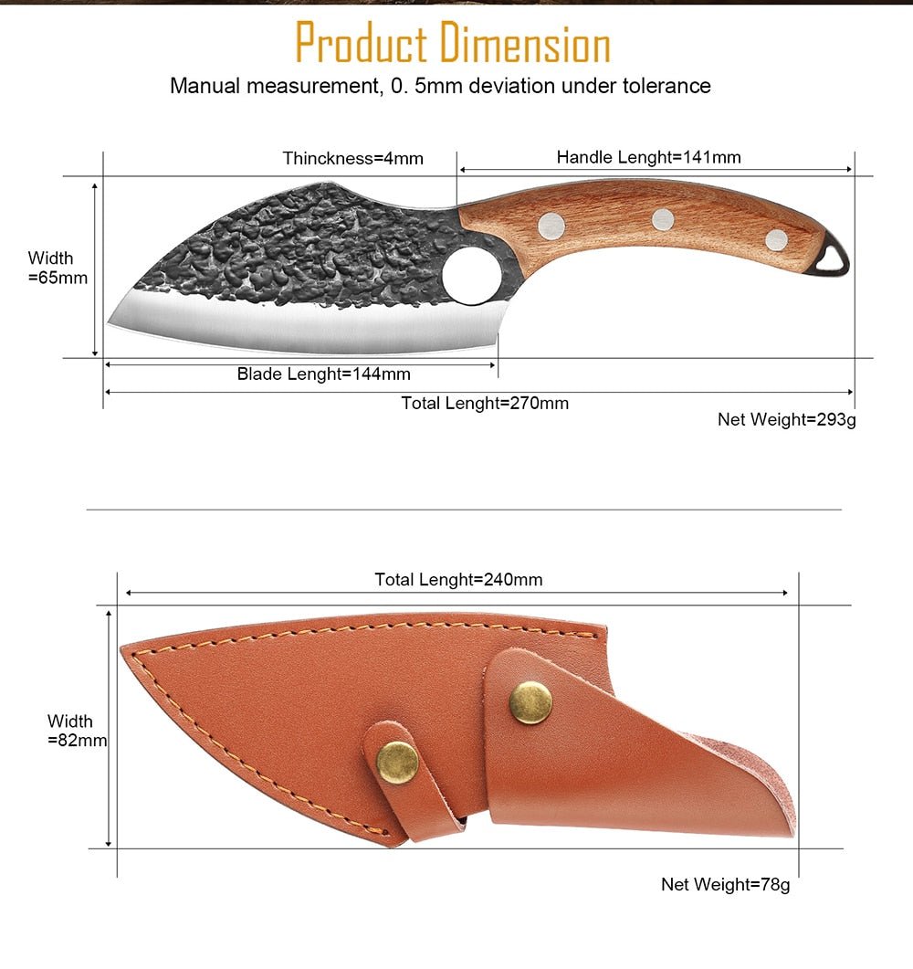 Butcher Stainless Steel Knife - www.Shopthatapp.com