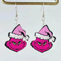 Acrylic Earrings Christmas Cute Cartoon Christmas Santa Claus Tree Football Lightning Earrings Jewelry - www.Shopthatapp.com