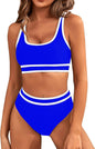 Bikini Tight-fitting Solid Color Swimsuit For Women - www.Shopthatapp.com