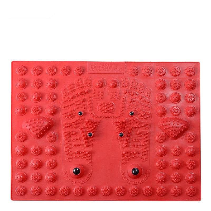 Anti-slip Bath Mat Foot Massage Cushions Magnetic Therapy Fitness Foot Mat - www.Shopthatapp.com