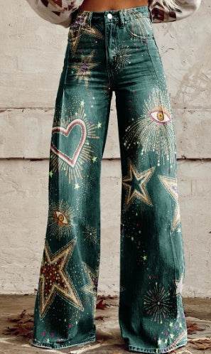Women's Casual Pants Thin Imitation Jeans - www.Shopthatapp.com