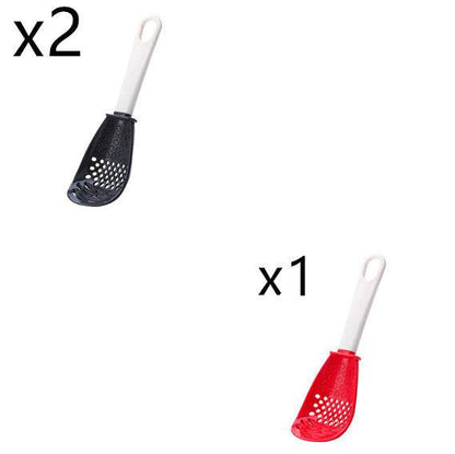 Multifunctional Slotted Spoon Grinding Cooking Spoon Mashed Auxiliary Food Ginger Garlic Spoon Press Potatoe Stir-frying Spatula Kitchen Gadget - www.Shopthatapp.com