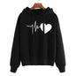 Unisex Heart Print Streetwear Hoodies sweatshirt Pullover Long Sleeve Clothes - www.Shopthatapp.com
