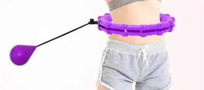 Abdominal Waist Trainer Smart Weighted Adjustable Hula Hoop - www.Shopthatapp.com