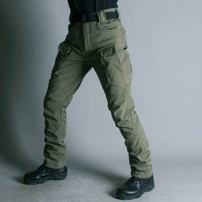 IX7 Shell Tactical Pants Men's Business Shirt Fleece Trousers Pant - www.Shopthatapp.com