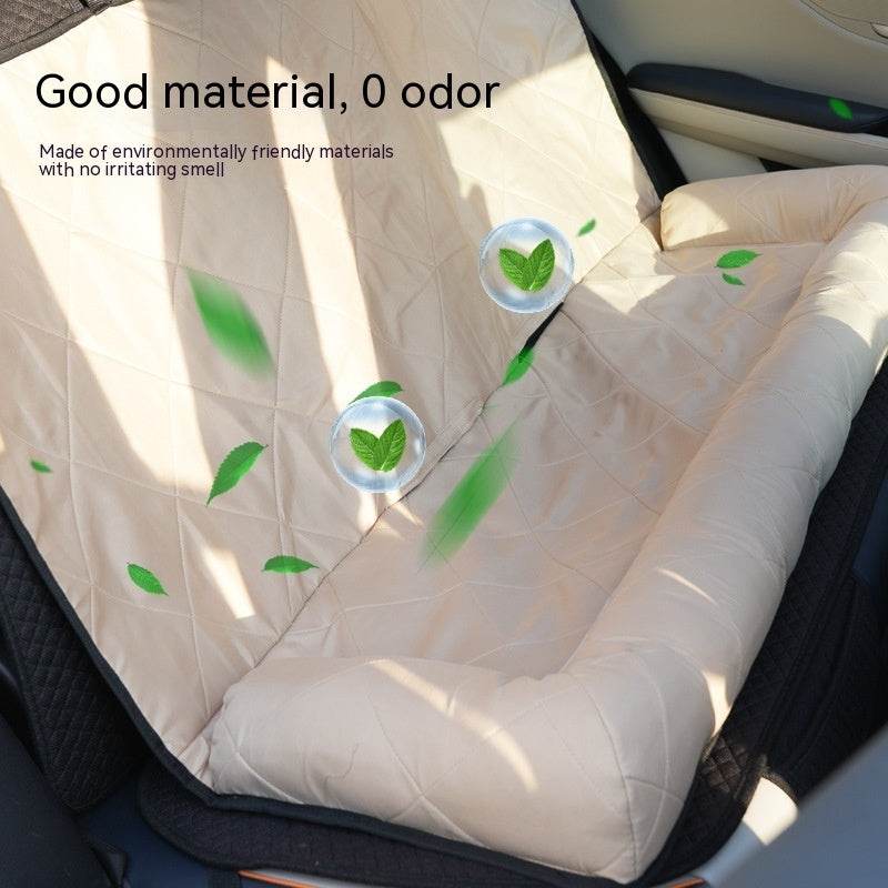 Car Back seat Pet Cat Car  Dog bed - www.Shopthatapp.com