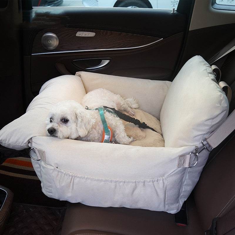 Pet Booster Seat - Cat and Dog Car Seat  Front seat - www.Shopthatapp.com