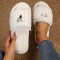 Fluffy Slipper Fall Winter Warm Home Fur Furry Slippers Women Plush Shoes Indoor House Fuzzy Flip Flops Female Padded Fleece Living Bedroom - www.Shopthatapp.com