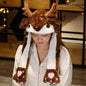 Novel Movable Christmas Hat Winter Cute Santa Claus Snowman Elk Hat - www.Shopthatapp.com