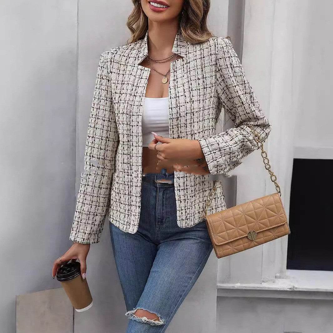 Elegant Office Small Suit Jacket For Women - www.Shopthatapp.com