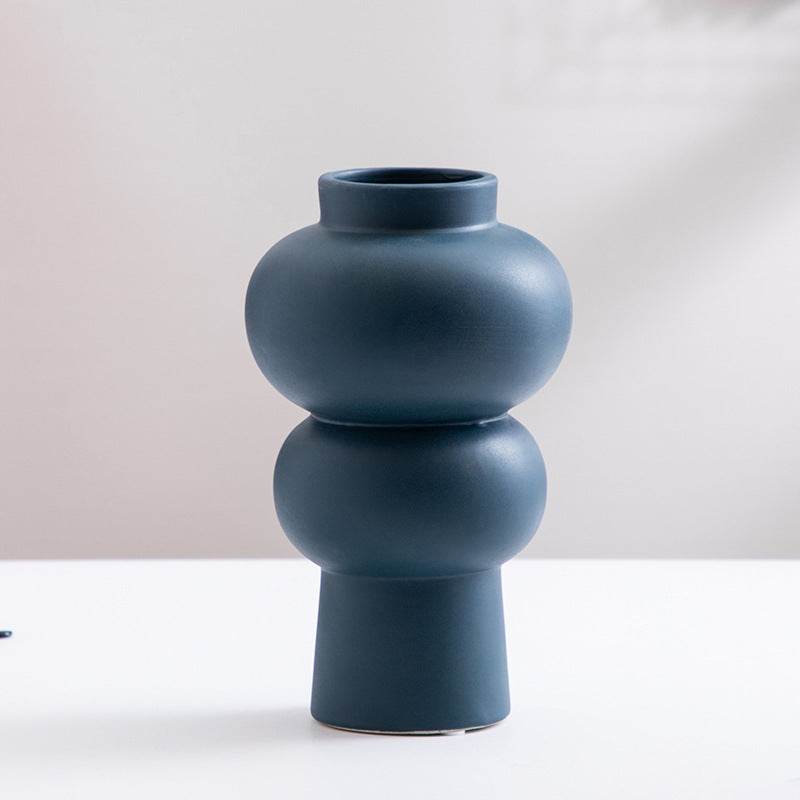 Ceramic Vase Flower Nordic Minimalist Living Room Decoration - www.Shopthatapp.com