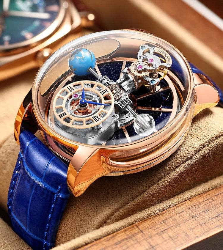 Men's Hollowed-out Quartz Watch - www.Shopthatapp.com