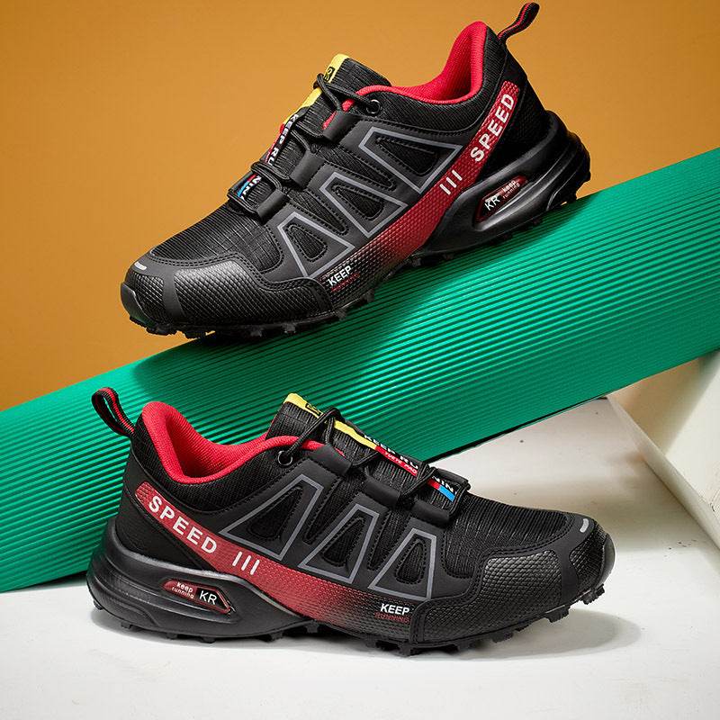 Men’s Hiking Shoes – Ultra-Light, Breathable, Shock-Absorbing Outdoor Trekking Shoes - www.Shopthatapp.com