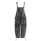 Personality Street Tooling Style Overall Baggy Jeans Pant Women - www.Shopthatapp.com