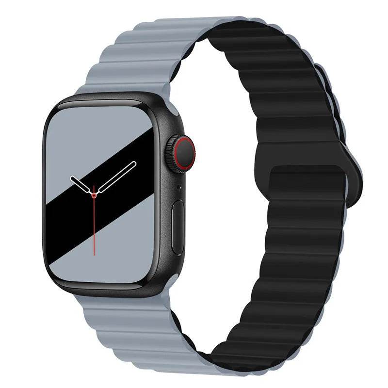 Band Silicone Magnetic Watch Strap - www.Shopthatapp.com