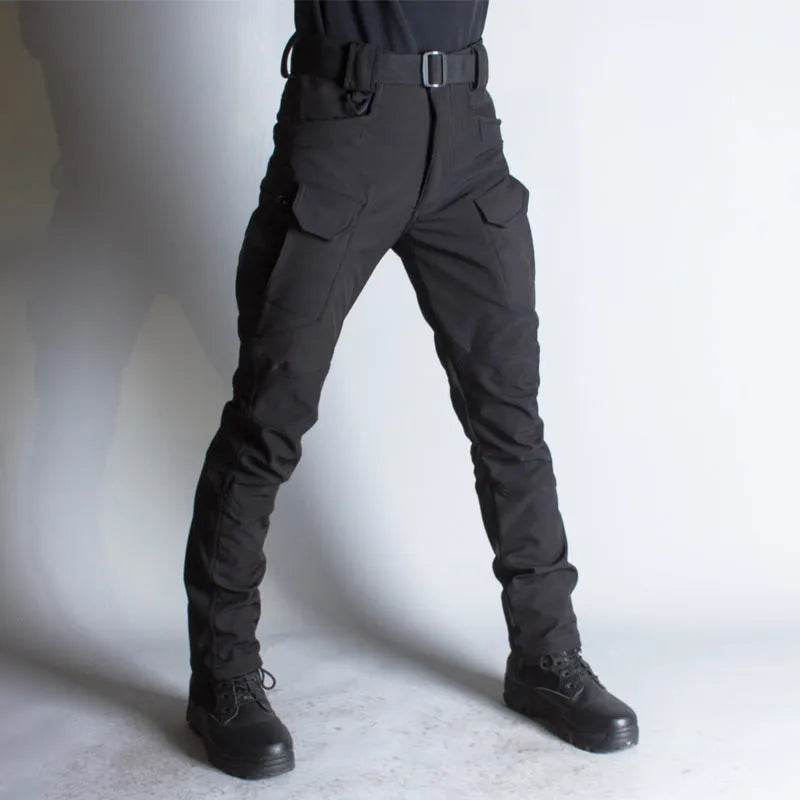 IX7 Shell Tactical Pants Men's Business Shirt Fleece Trousers Pant - www.Shopthatapp.com