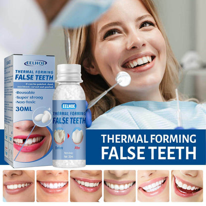 Easy-to-use Tooth Shaping Glue Video Beauty Denture Correction Temporary Filling - www.Shopthatapp.com