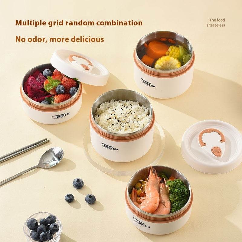 304 Stainless Steel Insulated Lunch Box Lunch Container - www.Shopthatapp.com