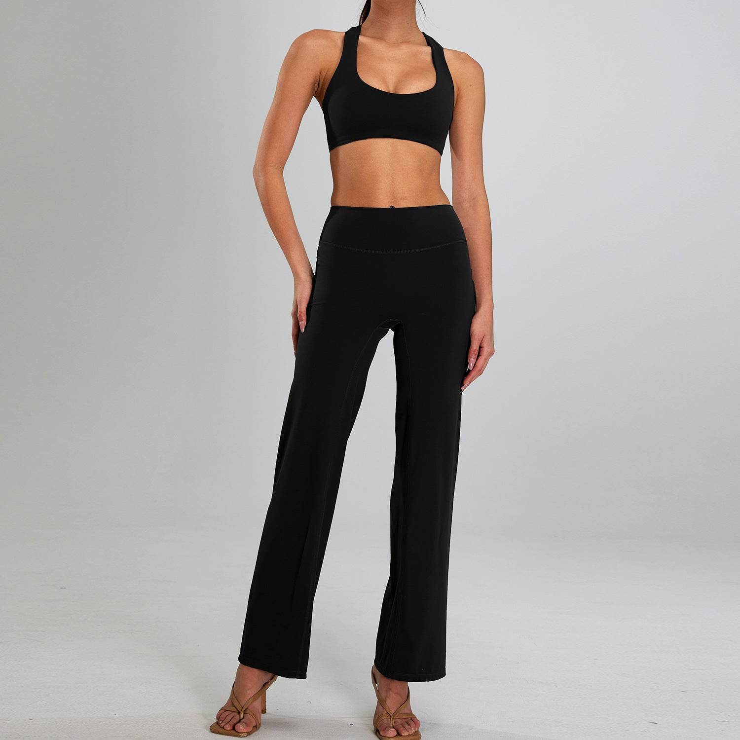 2pcs High-intensity Fashion Sports Outdoor Running Workout Clothes for women - www.Shopthatapp.com