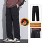 Pants Trousers Men – High Waist Cotton Trousers with Fleece - www.Shopthatapp.com