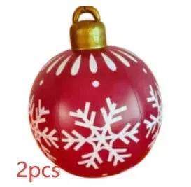Christmas Ornament Holly Ball Outdoor Tree Decoration Christmas Balls for Yards