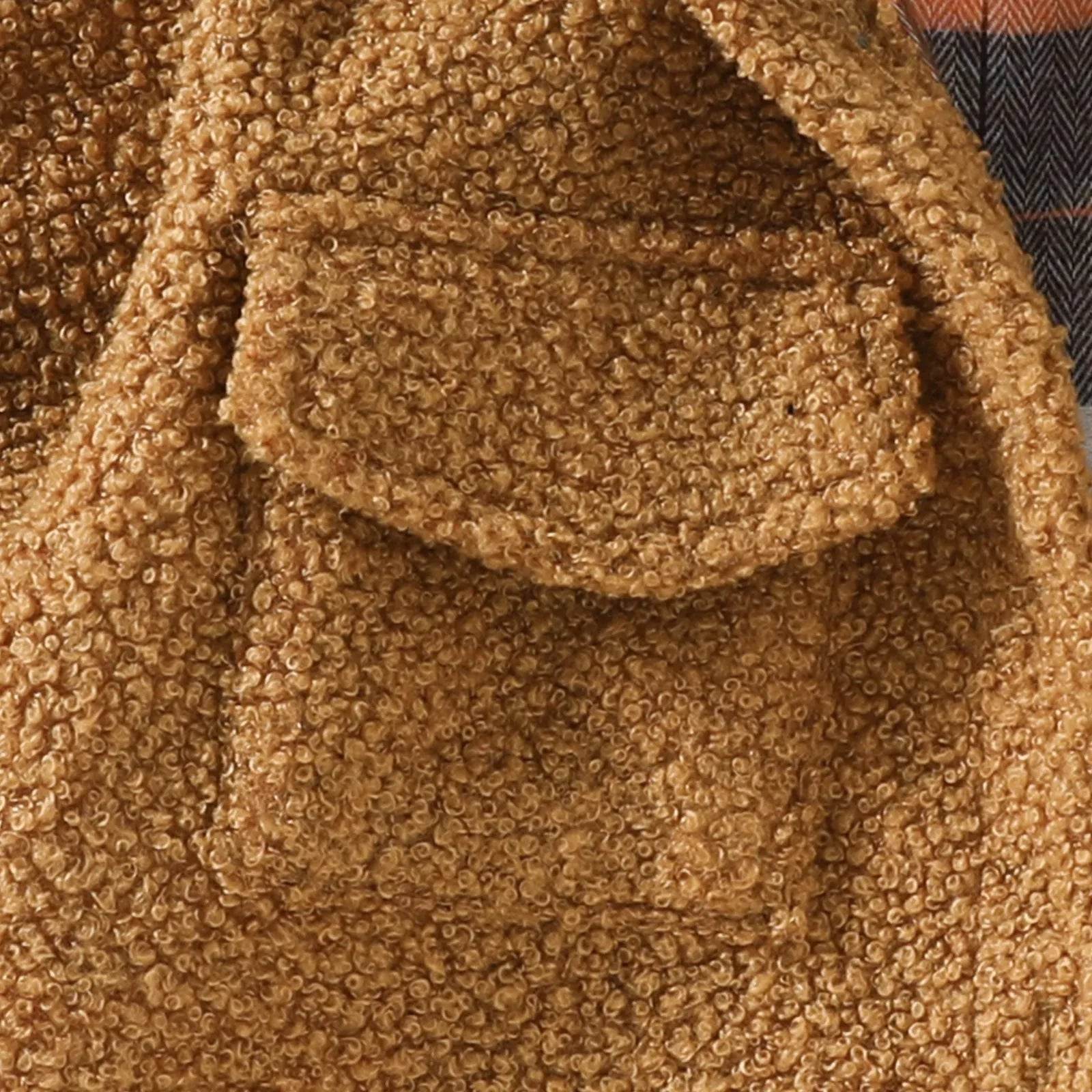 Autumn New Plush Plaid Reversible Coat - www.Shopthatapp.com