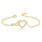 Heart-shape Bracelet Fashion Jewelry Versatile Love Bracelet Gift For Girlfriend Valentine's Day - www.Shopthatapp.com