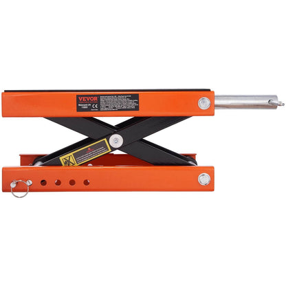 VEVOR Motorcycle Lift Scissors Lift Jack Center Hoist Crank Stand - www.Shopthatapp.com
