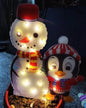 Christmas Scene Decoration With LED Lights Christmas Snowman Ornaments - www.Shopthatapp.com