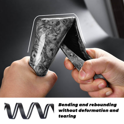 Mahogany Gray Buckle Steering Wheel - www.Shopthatapp.com