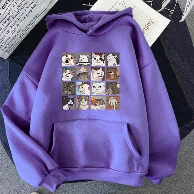 Women's Personalized Harajuku Sweatshirt Loose Plus Size - www.Shopthatapp.com