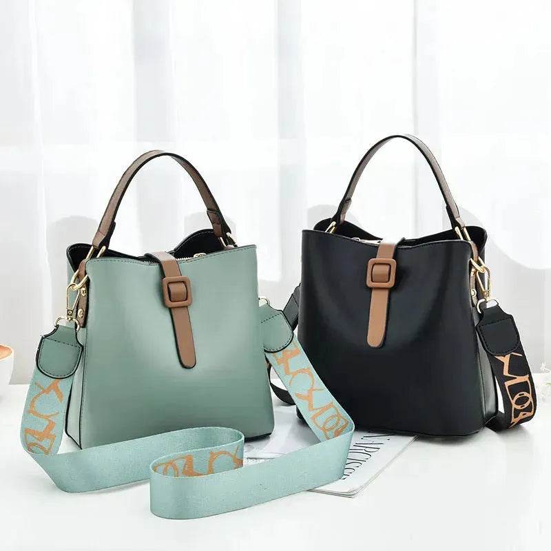 Bucket Bag Fashion Shoulder Bag Cross-body Female Handbag - www.Shopthatapp.com