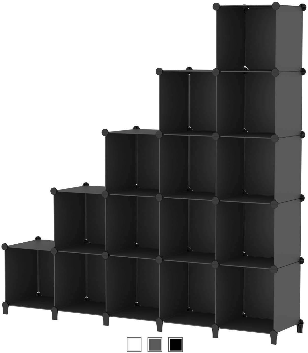 Simple Combination Of Plastic Storage Rack organizer - www.Shopthatapp.com