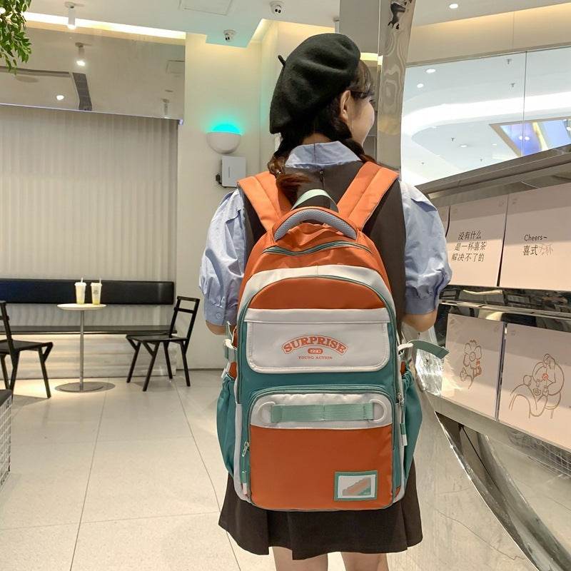 College Style Backpack Student Leisure Travel Large Capacity Backpack - www.Shopthatapp.com