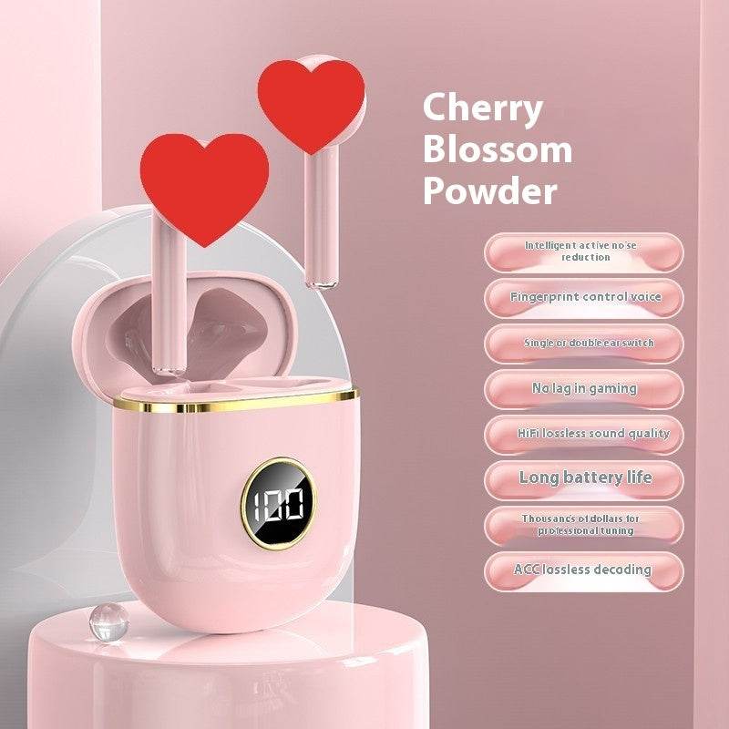 Wireless Bluetooth earphone Noise-canceling Wireless earbuds Low Latency High Sound Quality - www.Shopthatapp.com