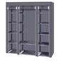 69 Portable Clothes Closet Wardrobe Storage Organizer With Non - www.Shopthatapp.com