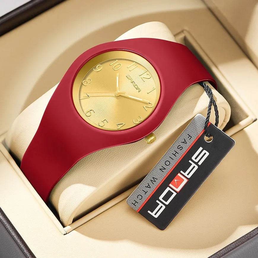 Student Thin And Light Silicone Strap Waterproof Simple Fashion Electronic Watch - www.Shopthatapp.com