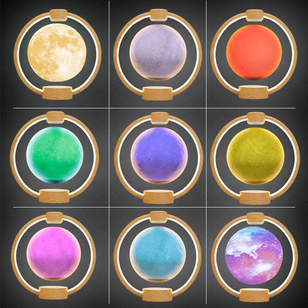 Maglev Moon Light Bluetooth 3D Stereo Diy Colorful Glare - www.Shopthatapp.com